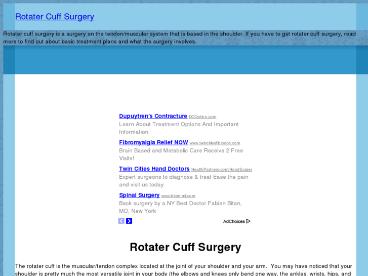 www.rotatercuffsurgery.com