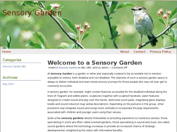 www.sensorygarden.co.uk