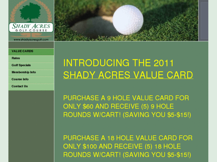 www.shadyacresgolf.com