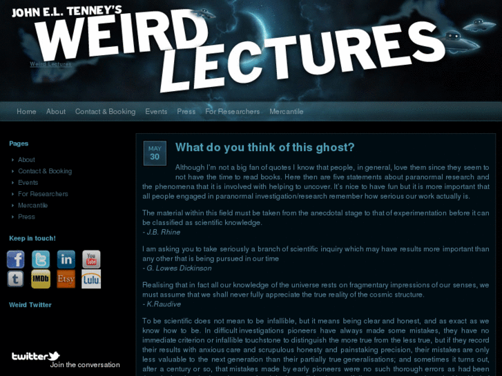 www.weirdlectures.com