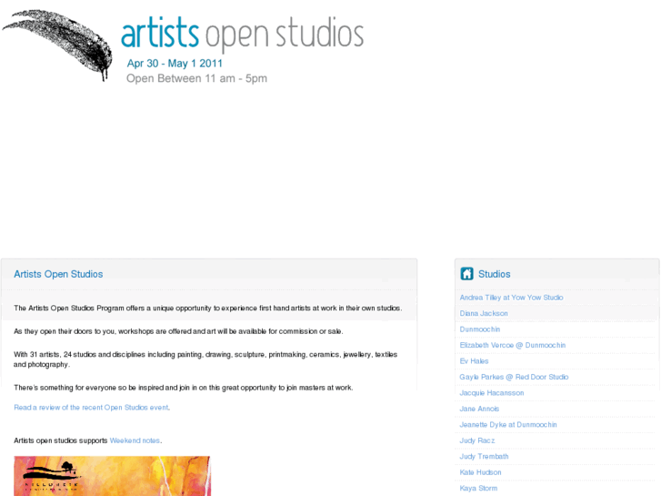 www.artistsopenstudios.com.au