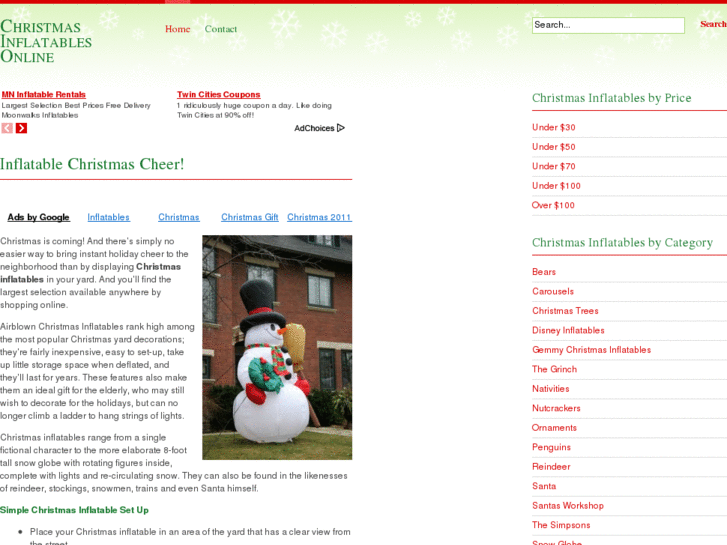 www.christmasinflatablesonline.com