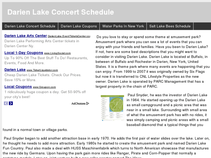 www.darienlakeconcertschedule.com