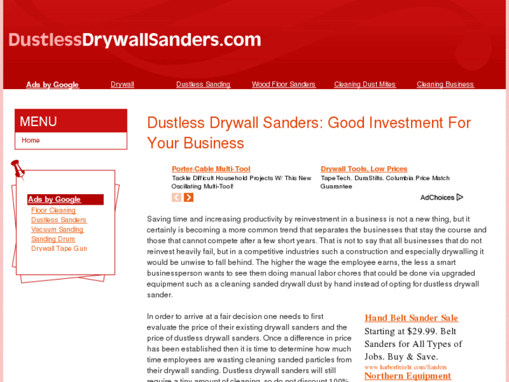 www.dustlessdrywallsanders.com