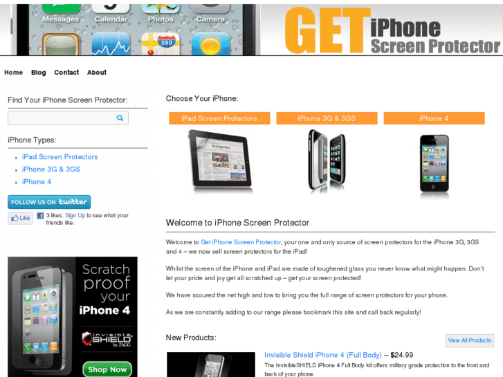 www.getiphonescreenprotector.com