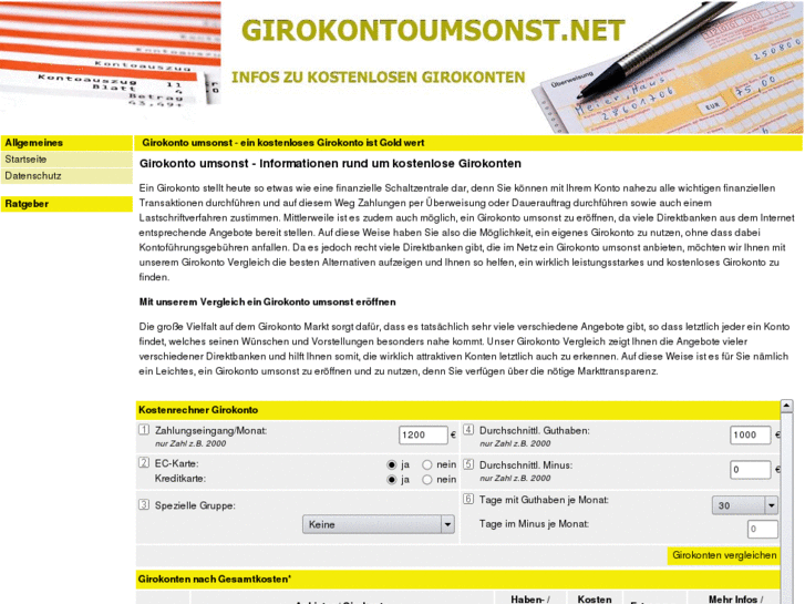 www.girokontoumsonst.net