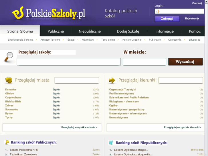 www.polskieszkoly.pl