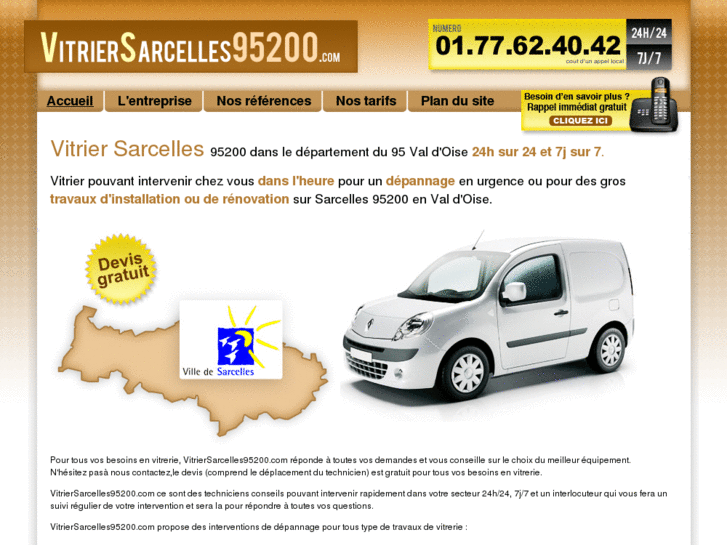 www.vitriersarcelles95200.com