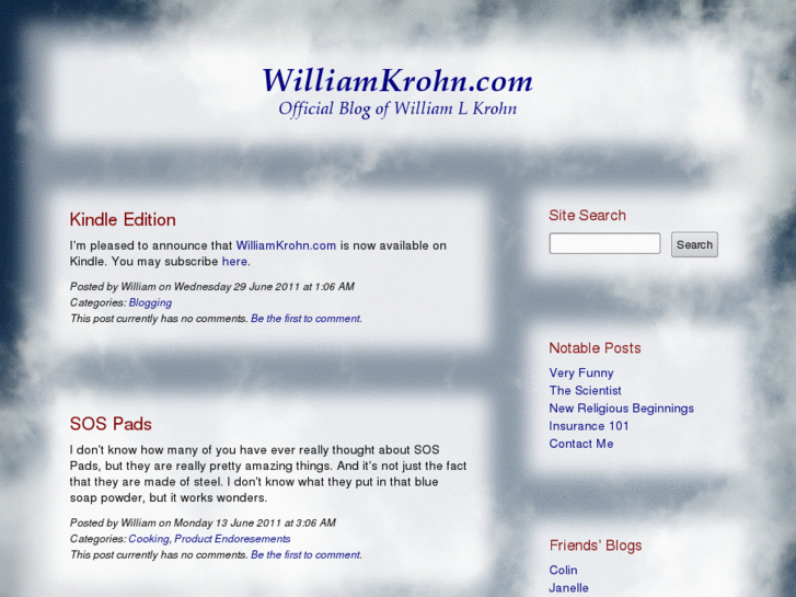 www.williamkrohn.com