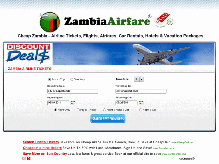 www.zambiaairfare.com