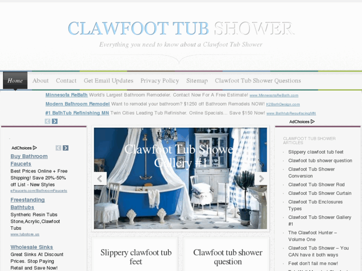 www.clawfoottubshowers.com
