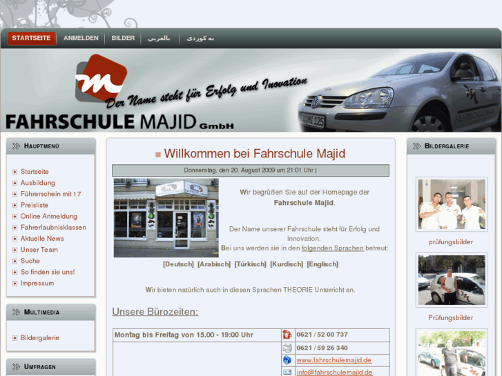 www.fahrschulemajid.net