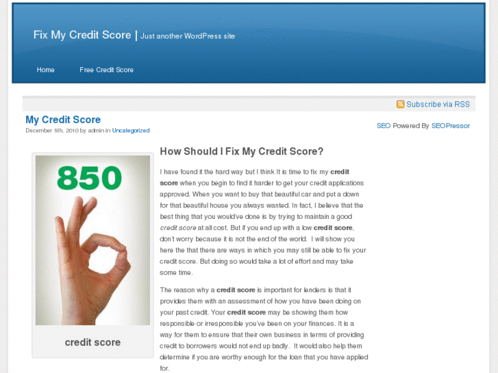 www.fix-my-credit-score.com