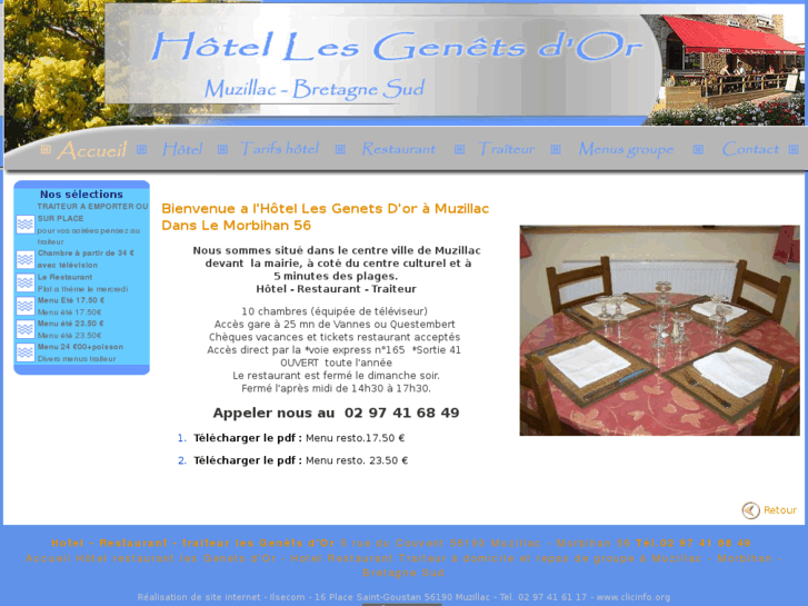 www.hotel-lesgenetsdor.com