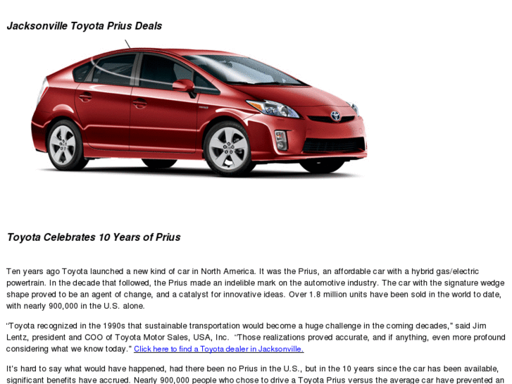 www.jacksonvilleprius.com