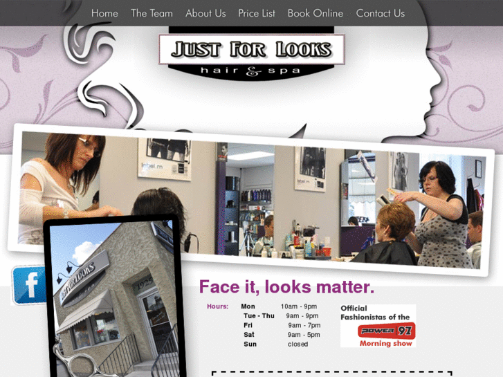 www.justforlookshairandspa.ca