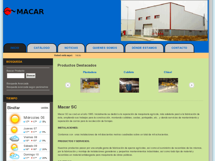 www.macaragroindustrial.es