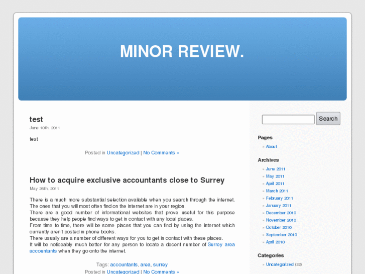 www.minorreview.org