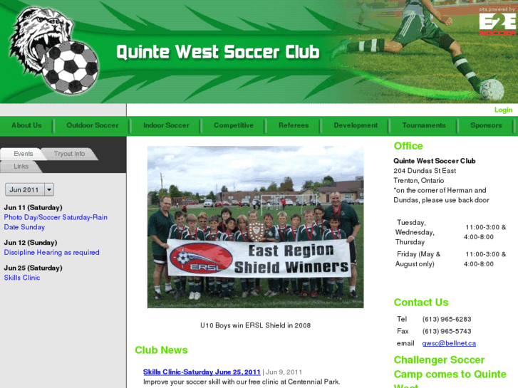 www.quintewestsoccerclub.com