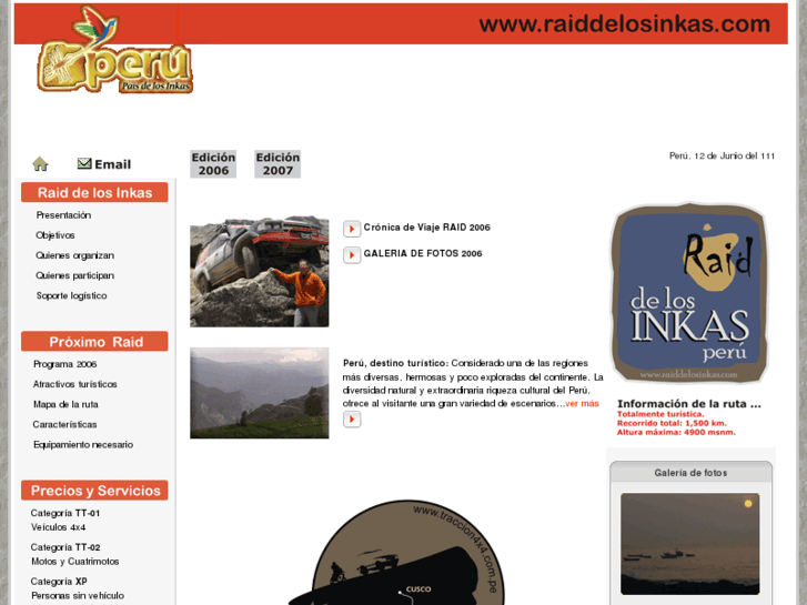 www.raiddelosincas.com