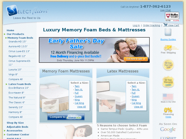 www.selectfoam.com