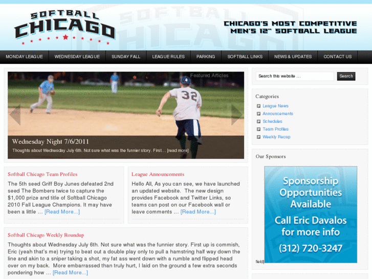 www.softballchicago.com