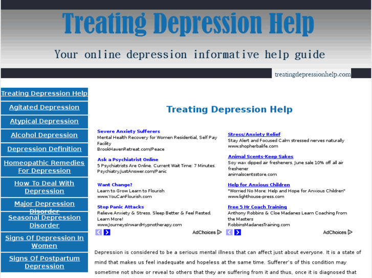 www.treatingdepressionhelp.com
