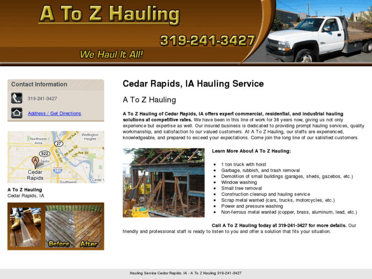 www.aaa2zhauling.com