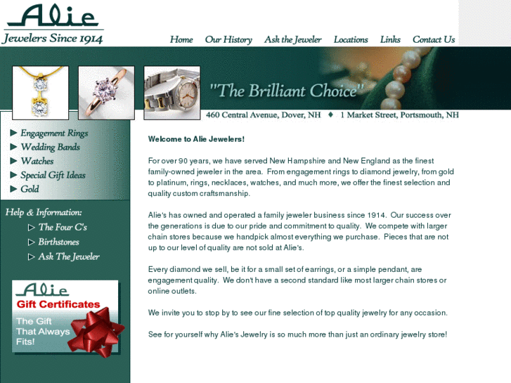 www.aliejewelers.com