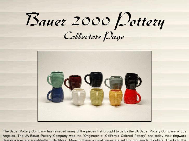 www.bauer2000pottery.com