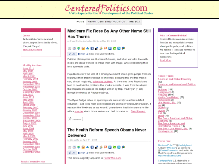 www.centeredpolitics.com