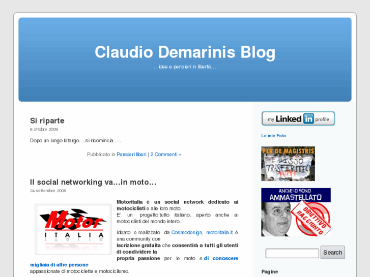 www.claudiodemarinis.it