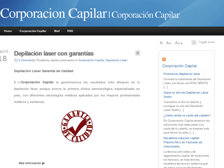 www.corporacioncapilar.net