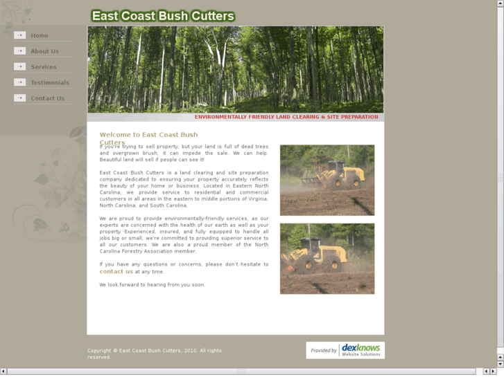 www.eastcoastbushcutters.com