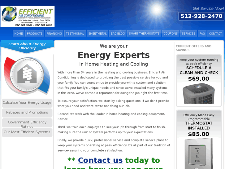 www.efficientairconditioningtx.com