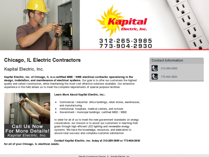 www.electriccontractorschicagoil.com