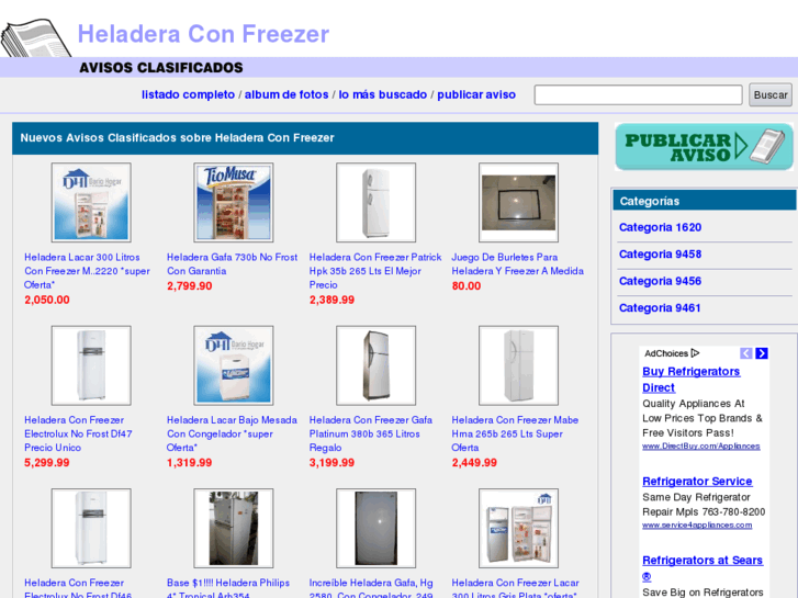 www.heladerasconfreezer.com.ar