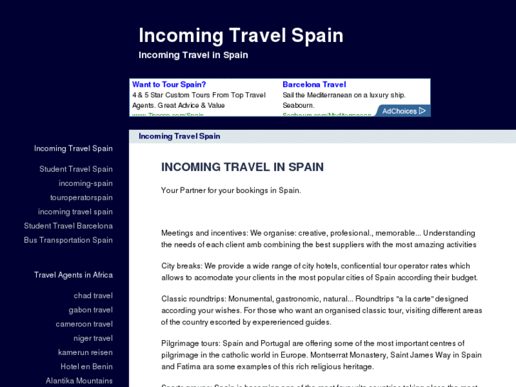 www.incomingtravel-spain.es