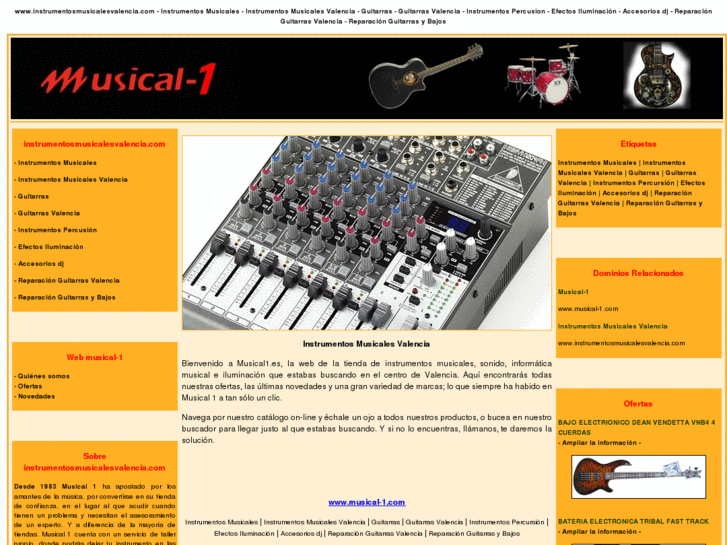 www.instrumentosmusicalesvalencia.com