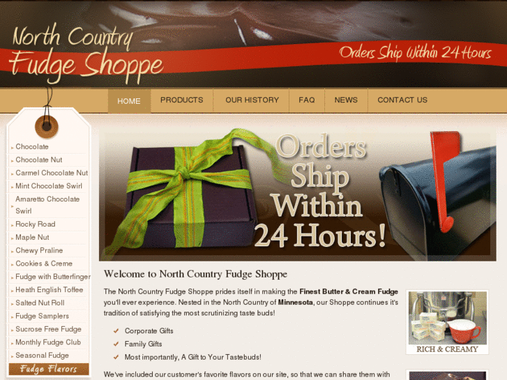 www.northcountryfudgeshoppe.com