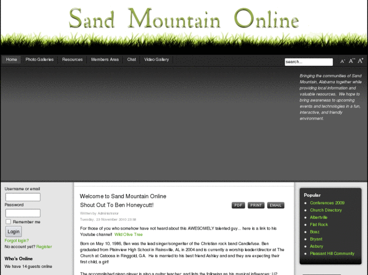 www.sandmountainonline.net