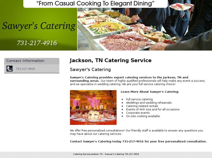 www.sawyerscatering.com