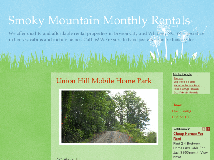 www.smokymountainmonthlyrentals.com