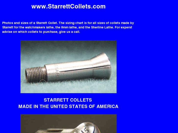 www.starrettcollets.com