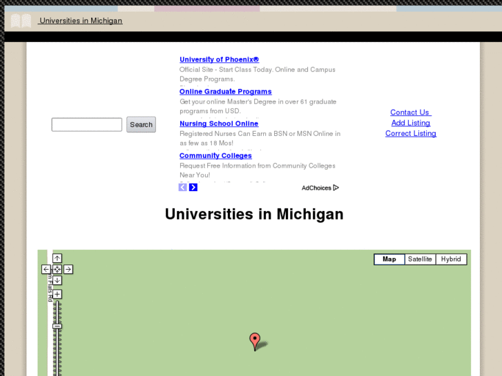 www.universitiesinmichigan.com