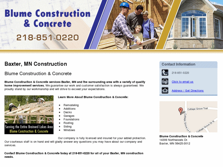 www.blumeconstructionandconcrete.com