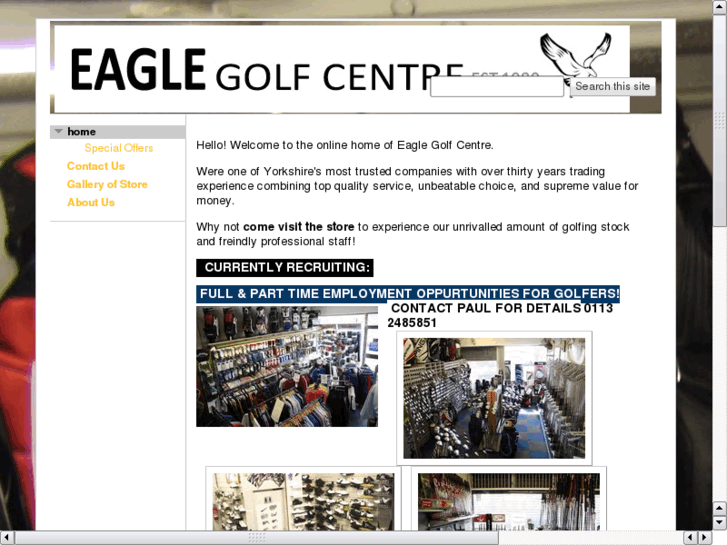 www.eaglegolfcentre.co.uk