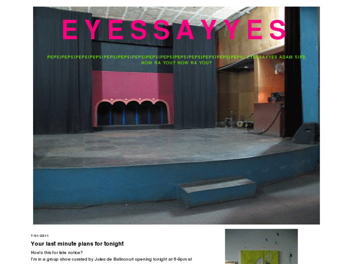 www.eyessayyes.com