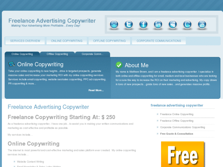 www.freelanceadvertisingcopywriter.com