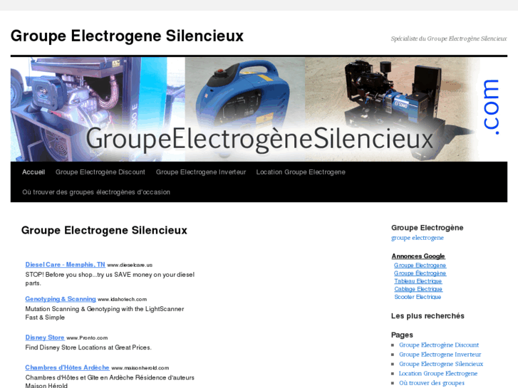 www.groupeelectrogenesilencieux.com